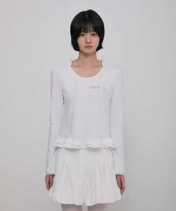 Muta Frill Puff T-Shirt